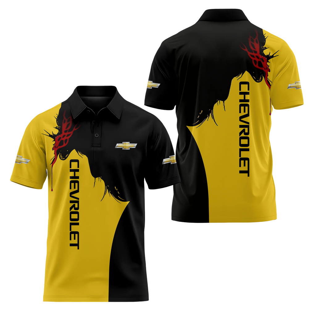 Chevrolet Short Sleeve Polo USPL1009