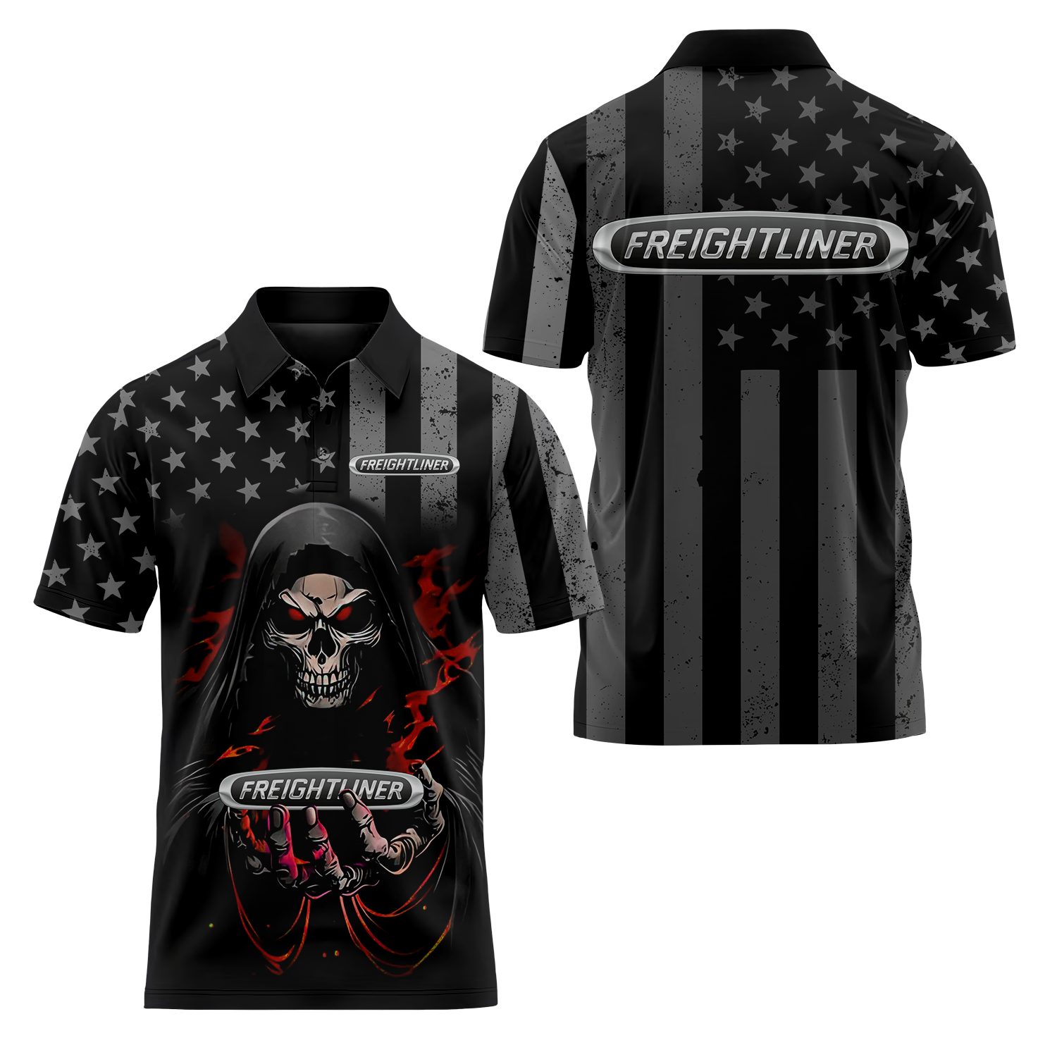 Freightliner Short Sleeve Polo USPL1690