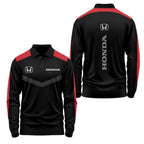 Honda Long Sleeve Polo USPL1086