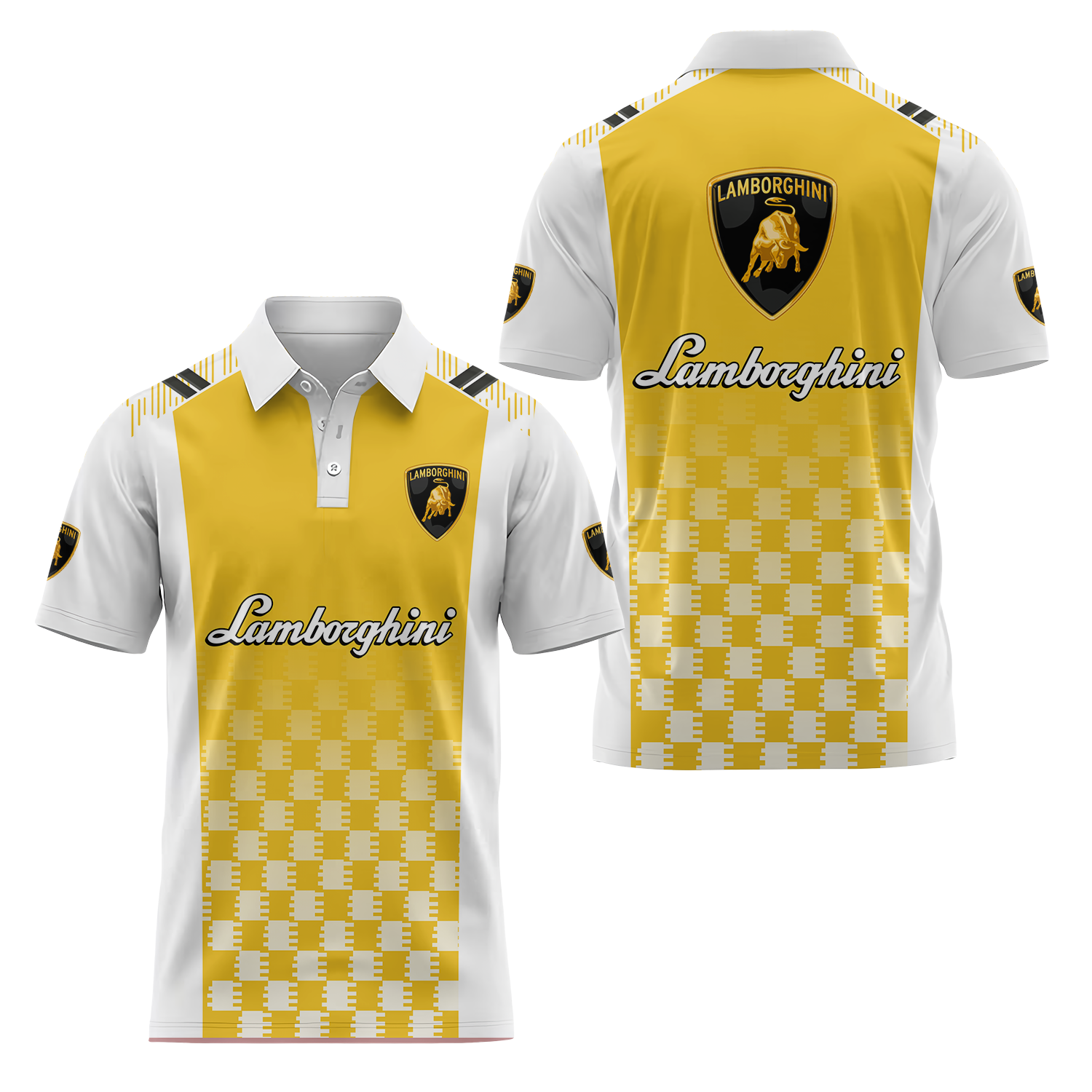 Lamborghini Short Sleeve Polo USPL729