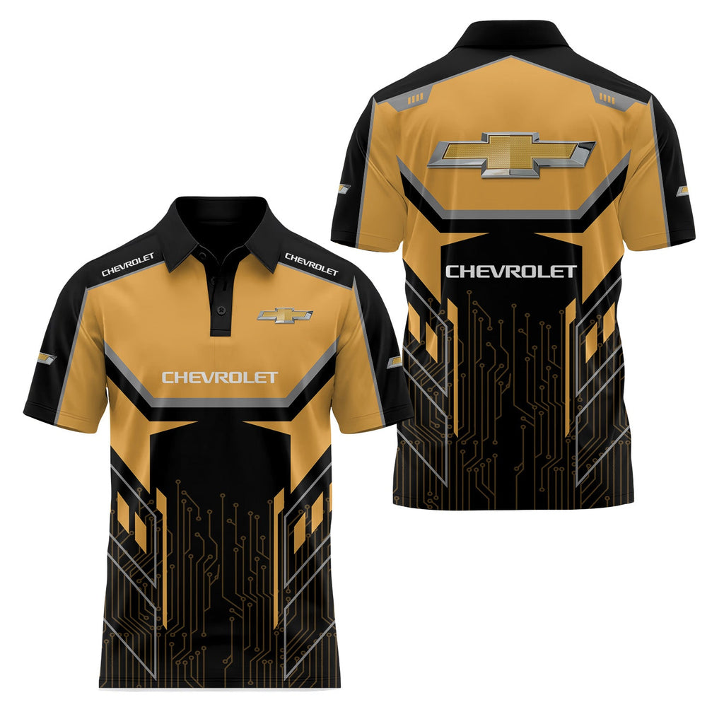 Chevrolet Short Sleeve Polo USPL995