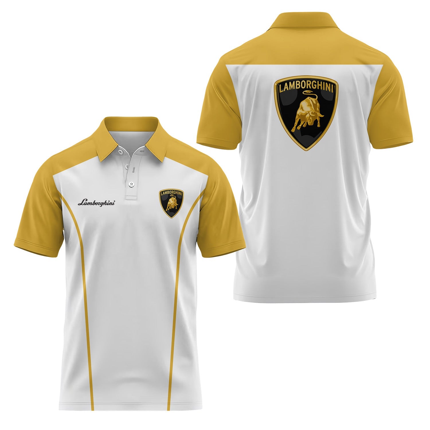 Lamborghini Short Sleeve Polo USPL724