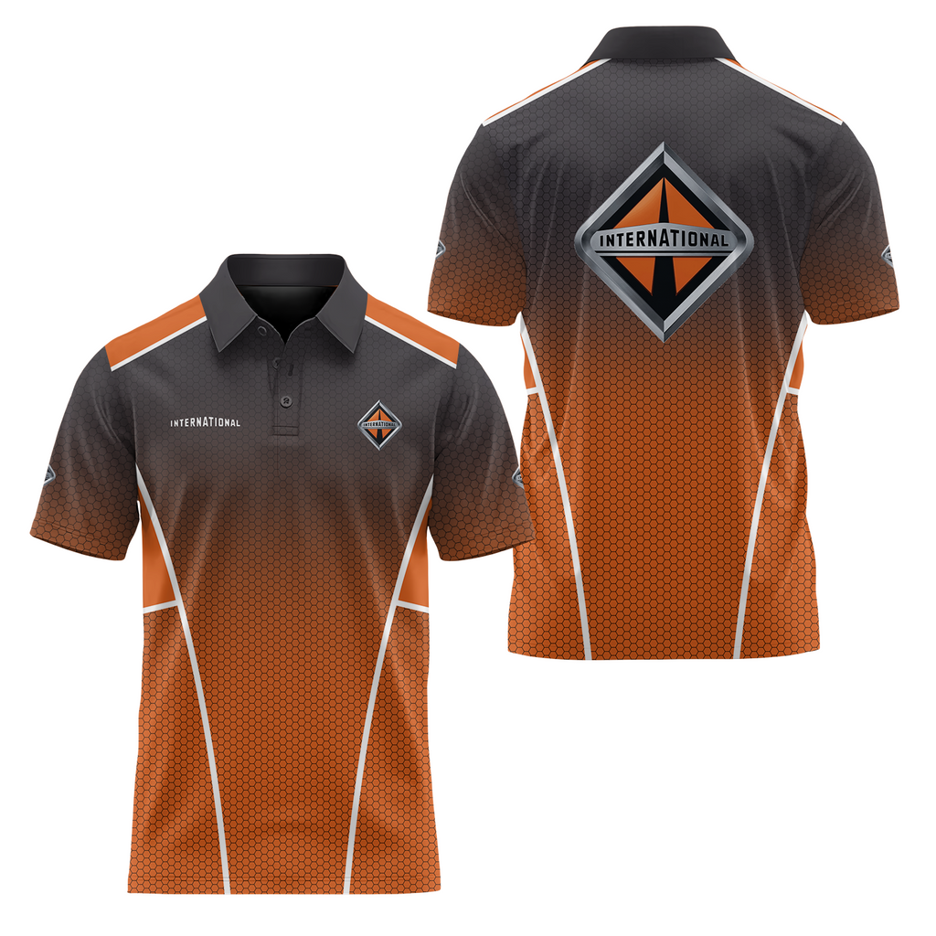 International Trucks Short Sleeve Polo USPL1856