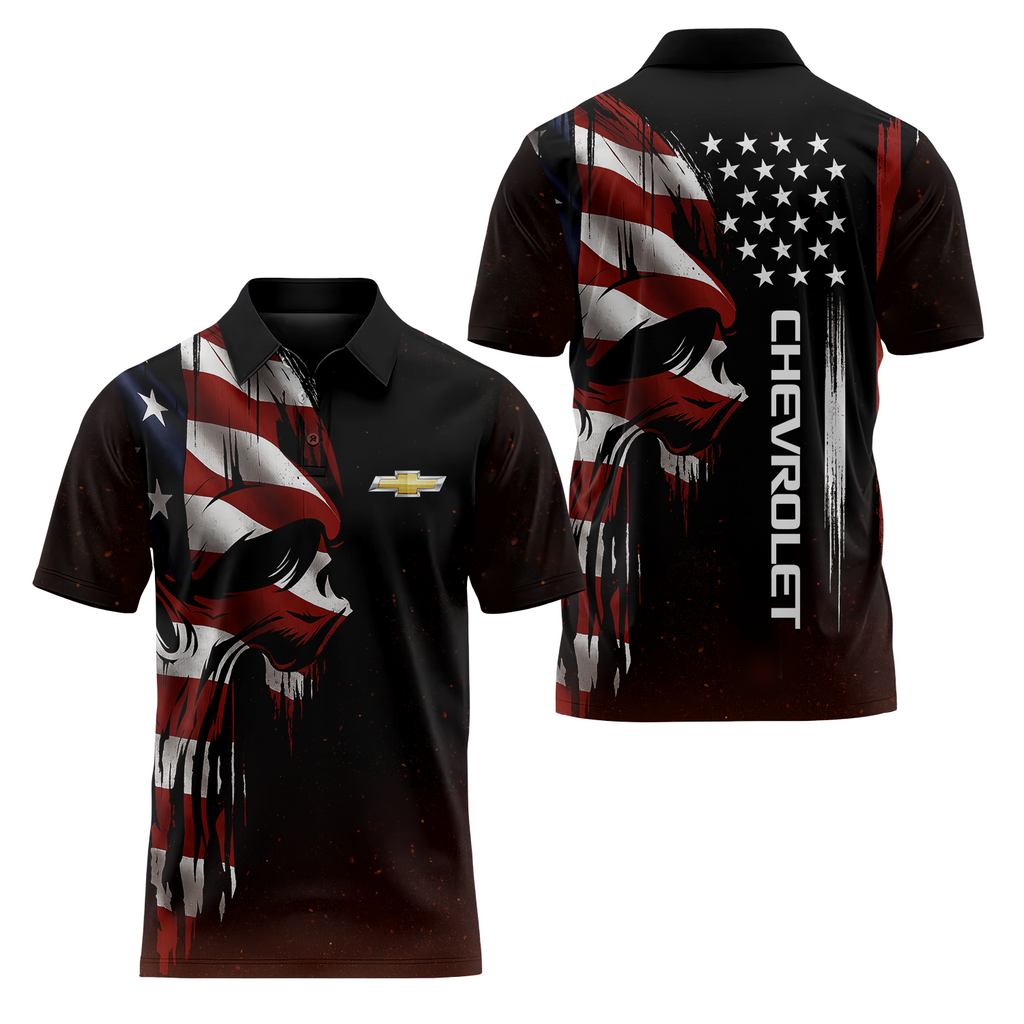 Chevrolet Short Sleeve Polo USPL1016
