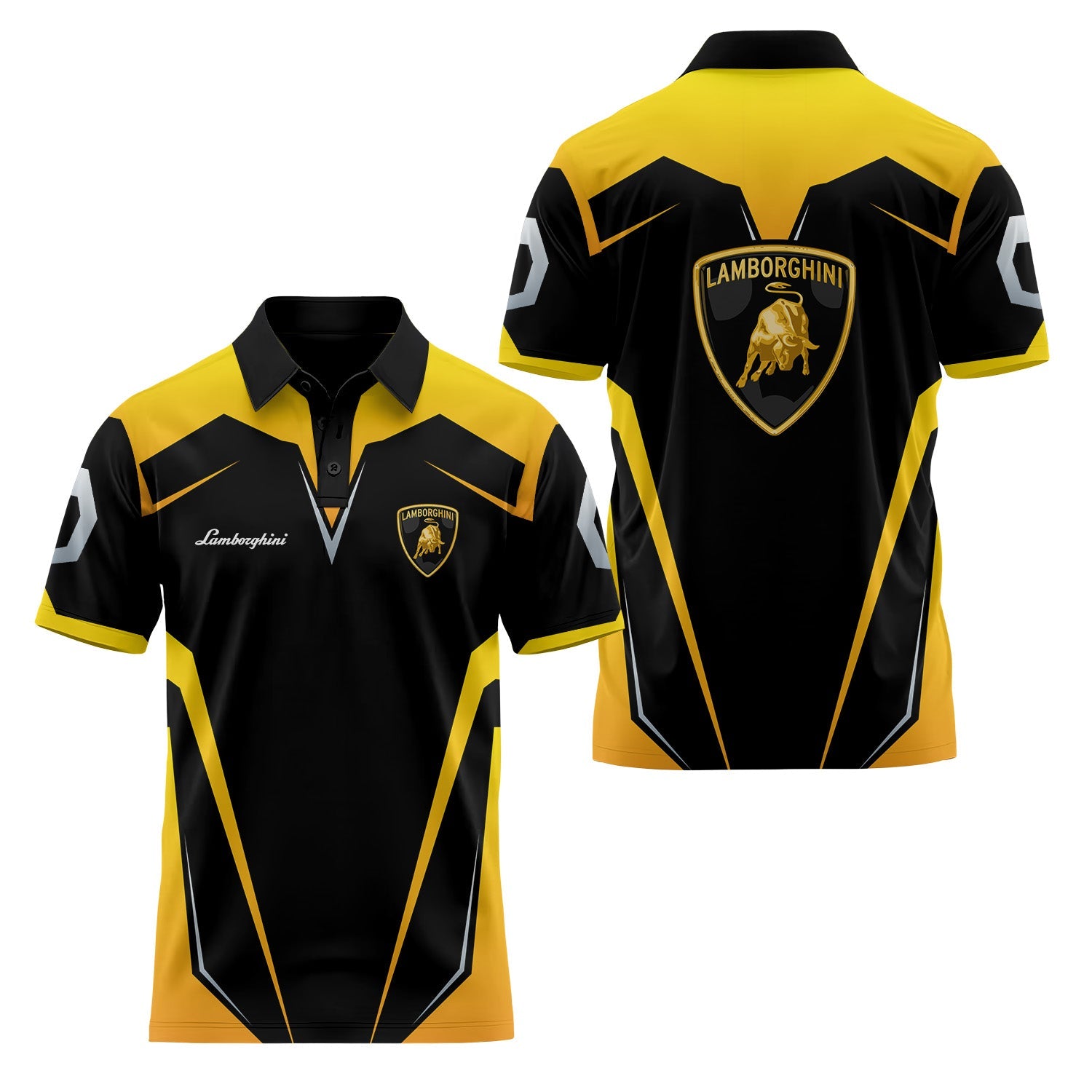 Lamborghini Short Sleeve Polo USPL694