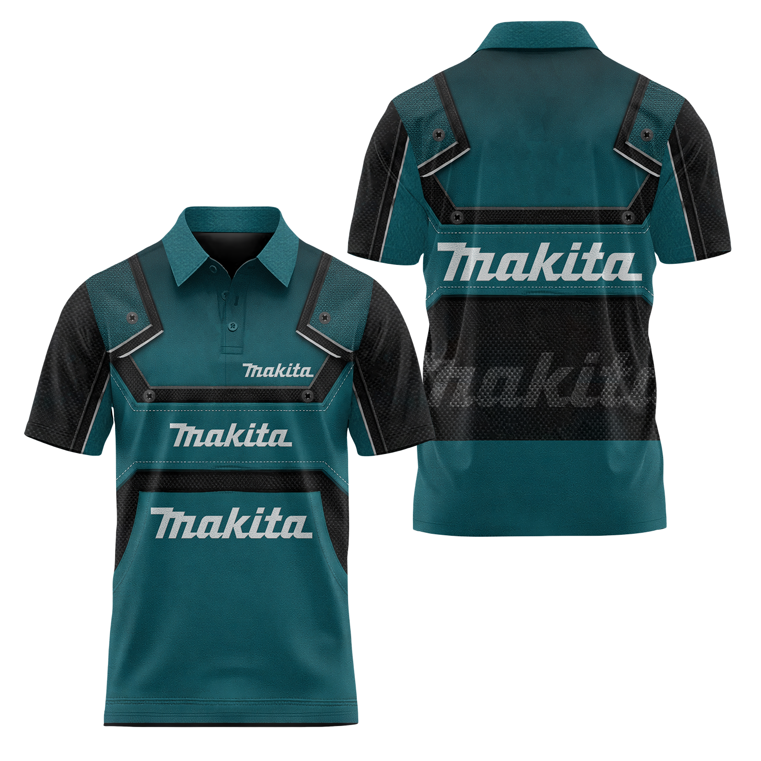 Makita Short Sleeve Polo USPL1387