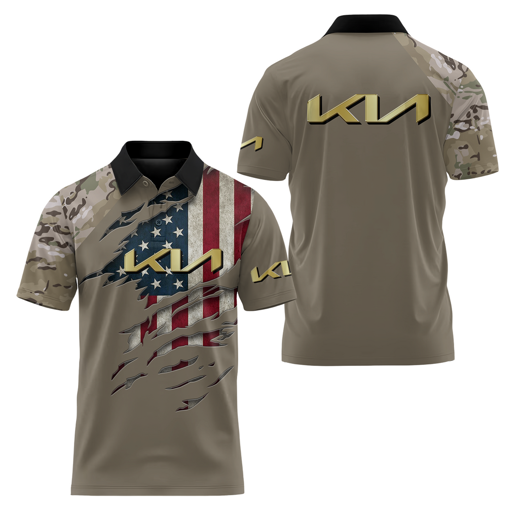 Kia Short Sleeve Polo USPL1235