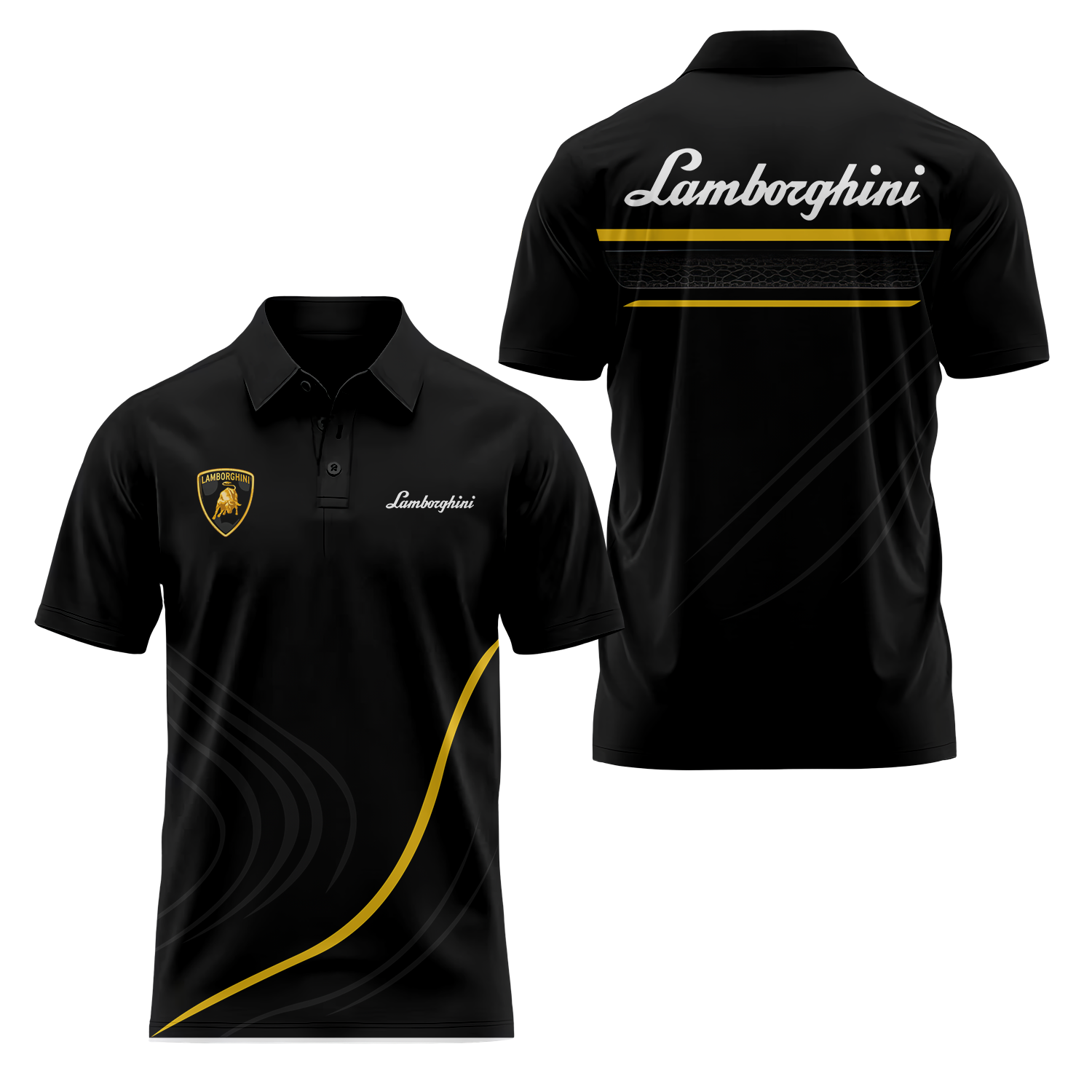 Lamborghini Short Sleeve Polo USPL723