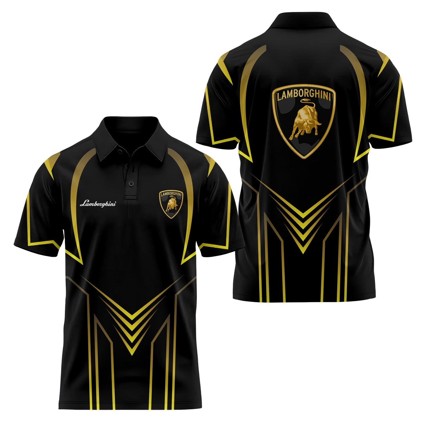 Lamborghini Short Sleeve Polo USPL695