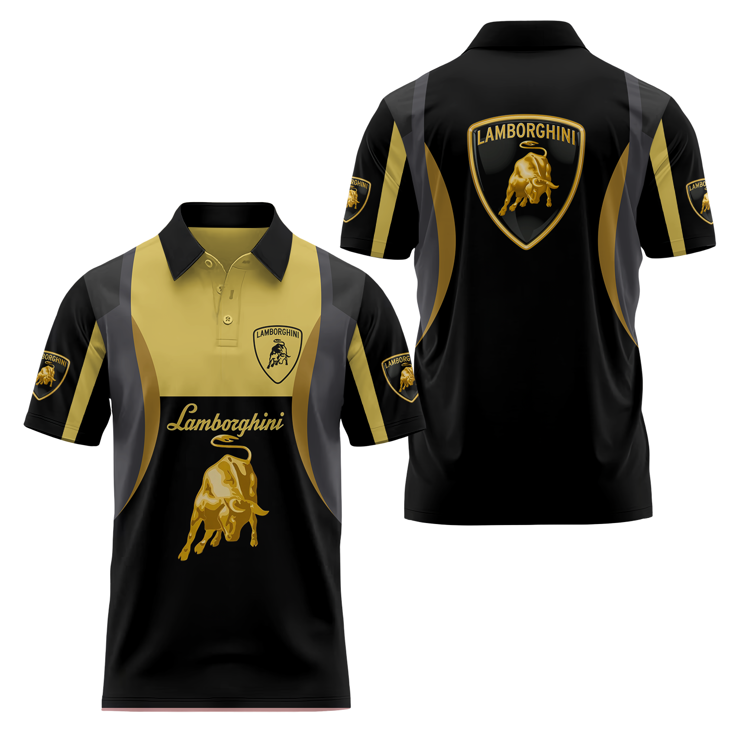 Lamborghini Short Sleeve Polo USPL678