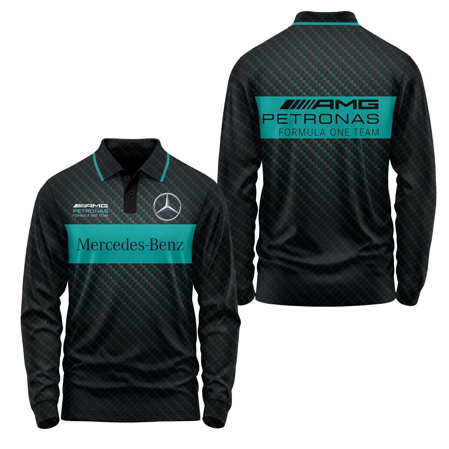 Mercedes Long Sleeve Polo USPL039