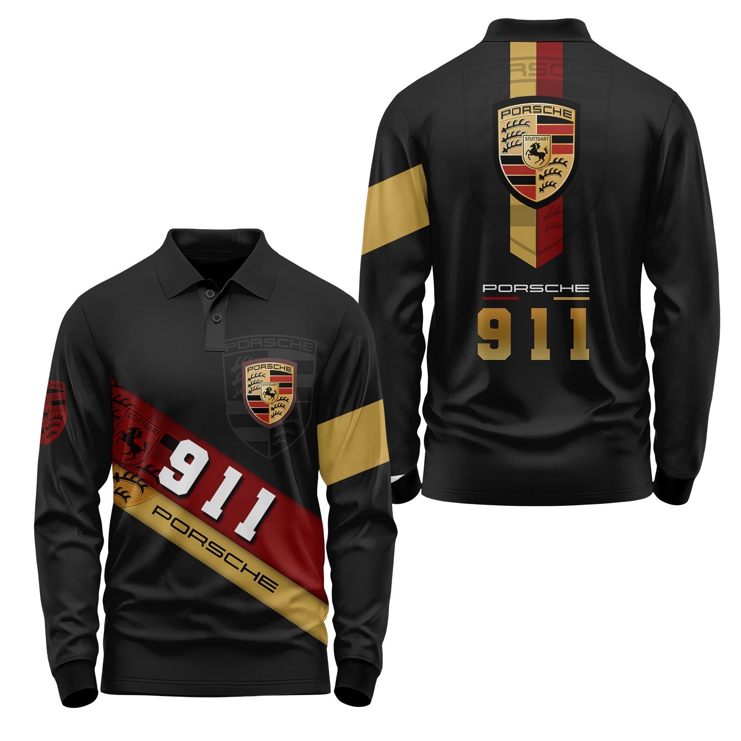 PORS Long Sleeve Polo USPL062
