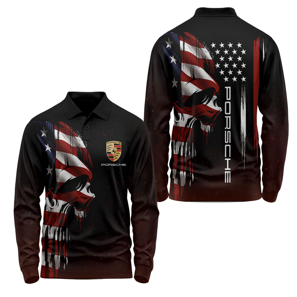 PORS Long Sleeve Polo USPL084