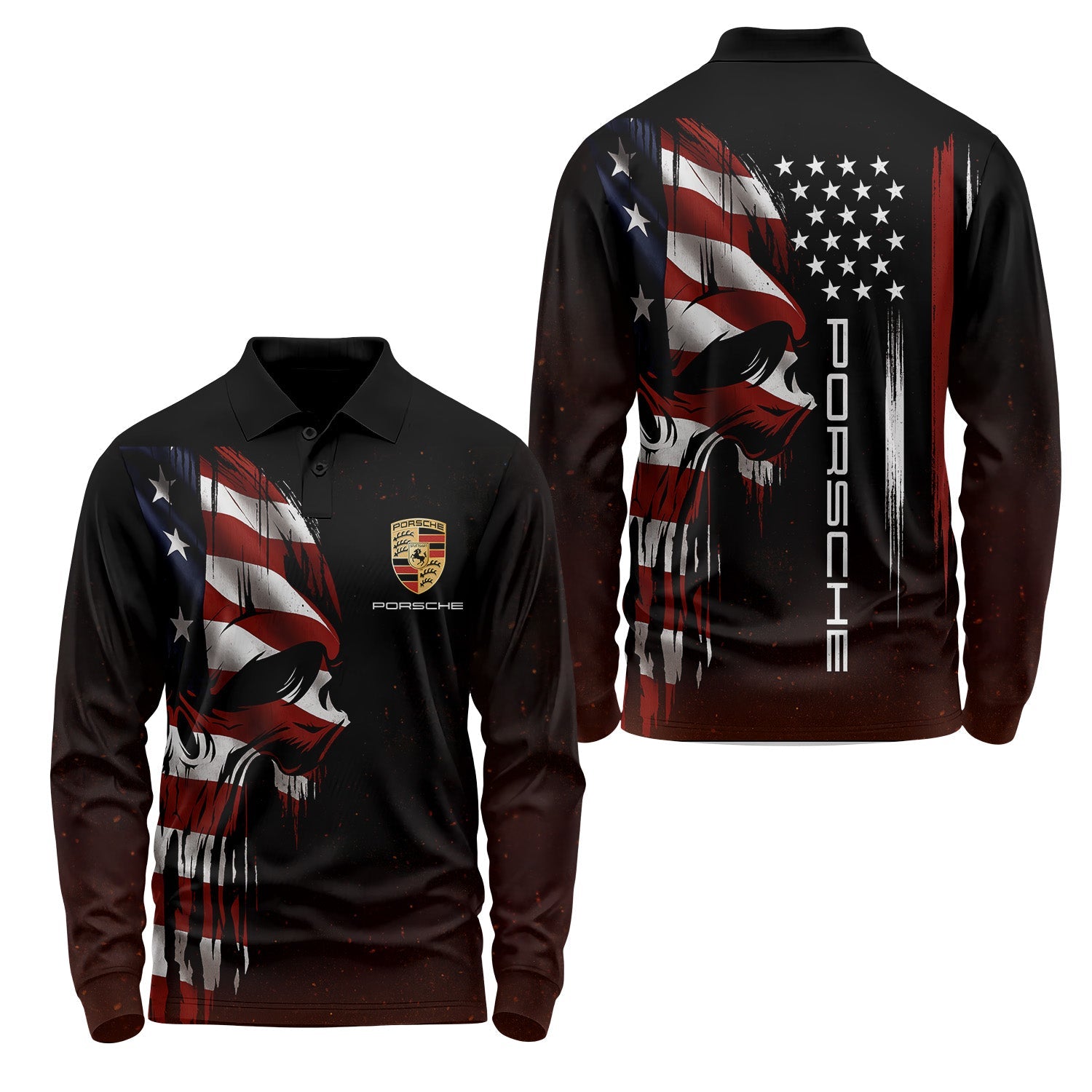 PORS Long Sleeve Polo USPL084