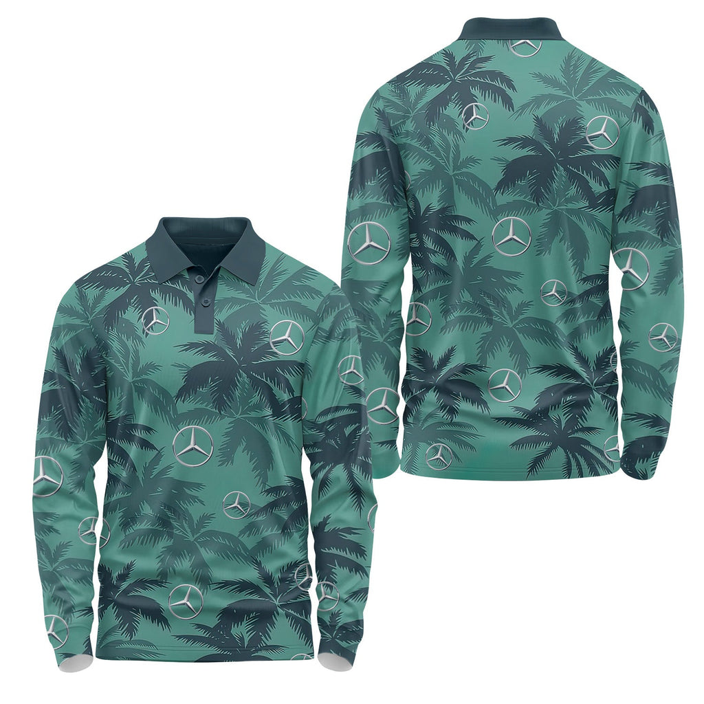 Mercedes Long Sleeve Polo USPL123