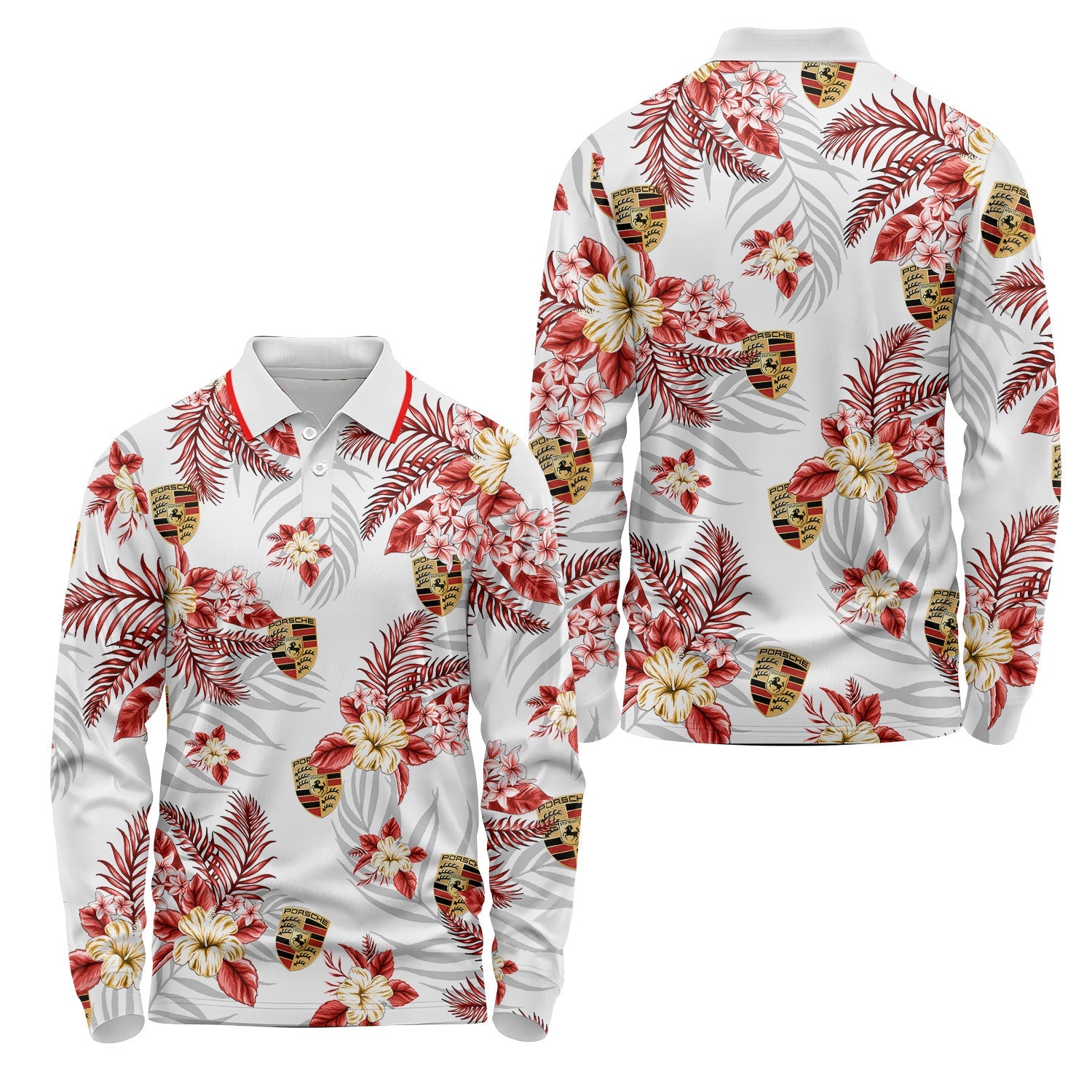 PORS Long Sleeve Polo USPL122