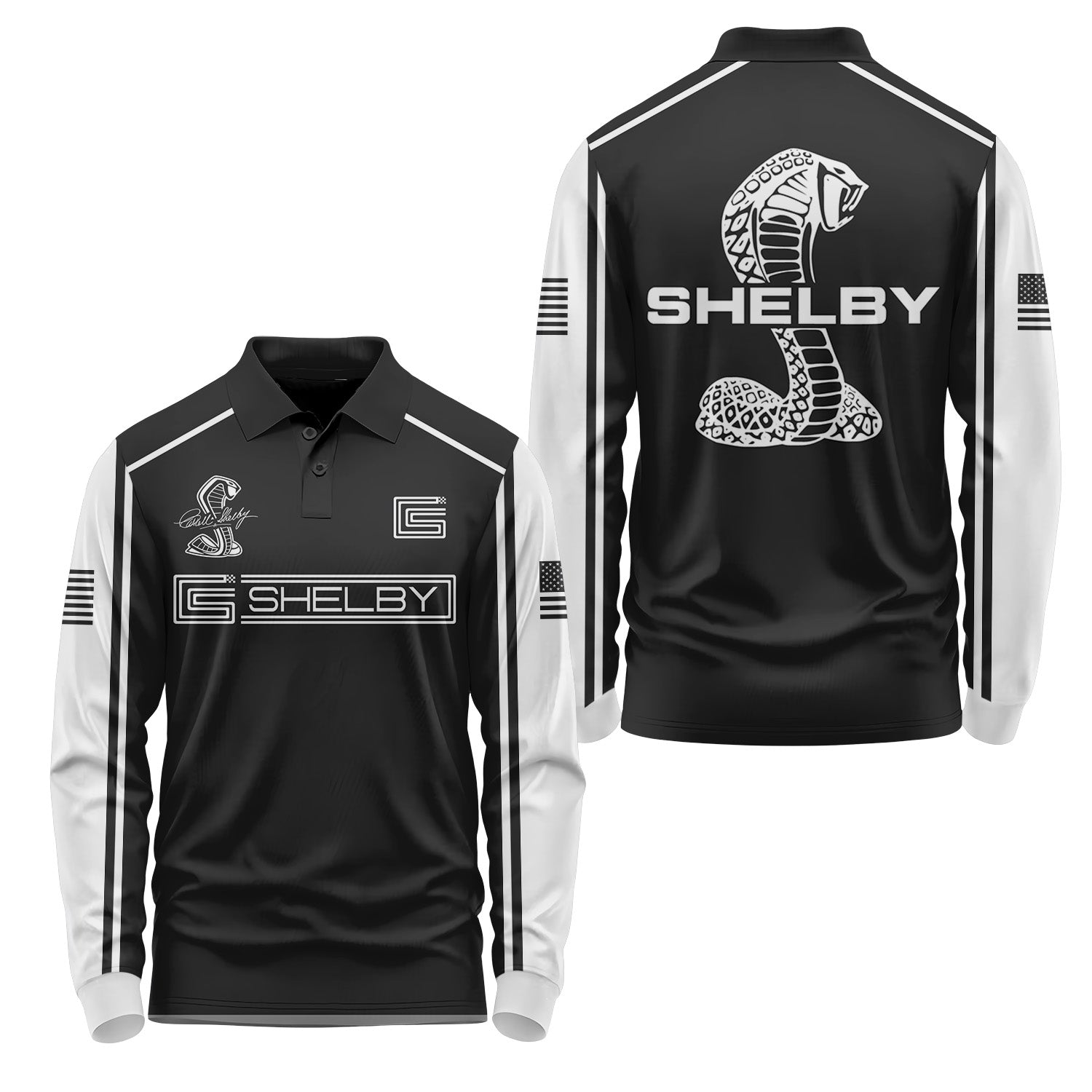 Ford Long Sleeve Polo USPL163