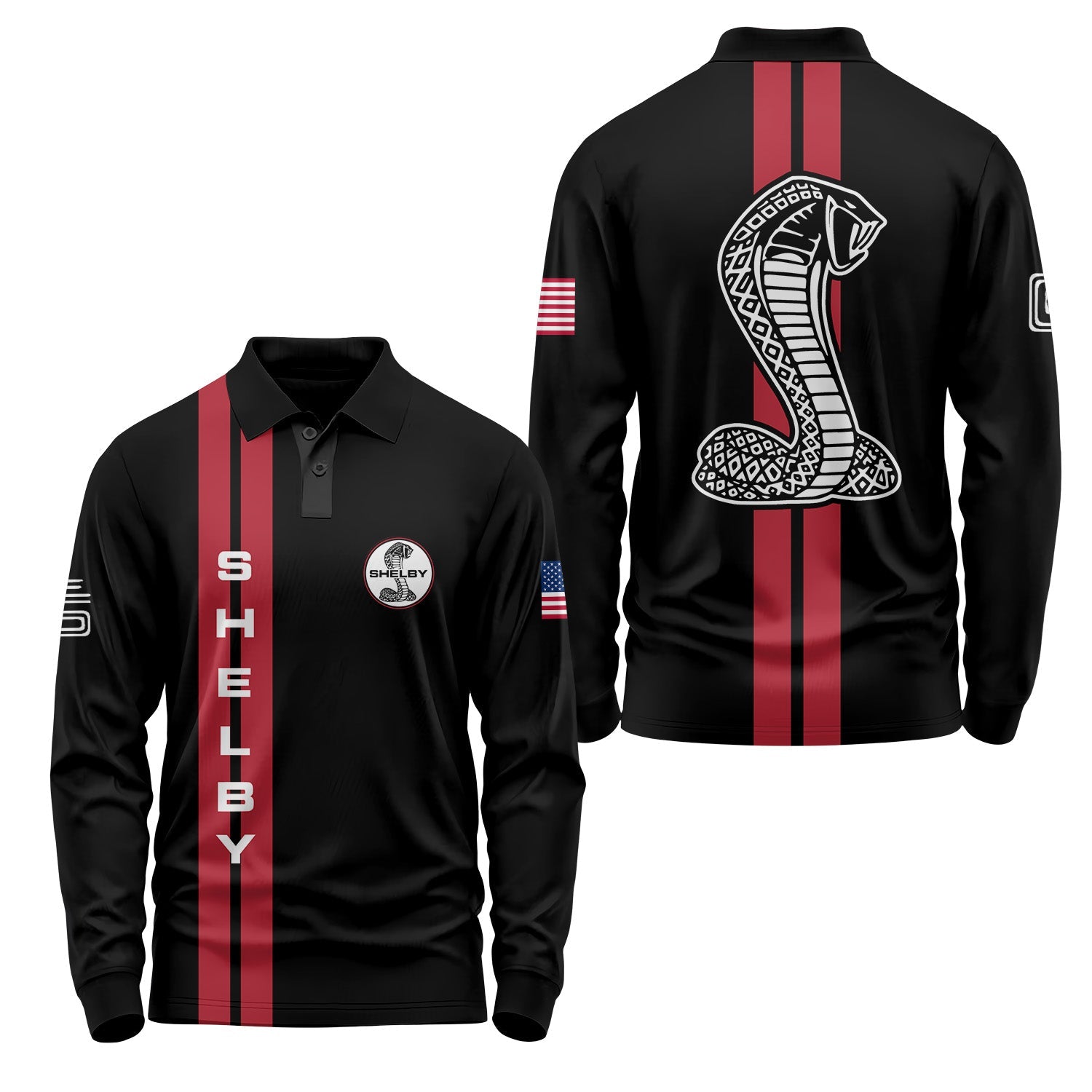 Ford Long Sleeve Polo USPL162