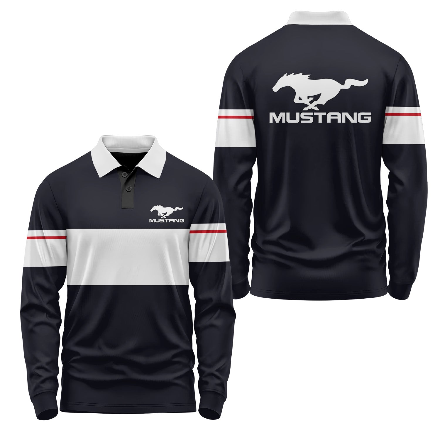 Ford Long Sleeve Polo USPL161