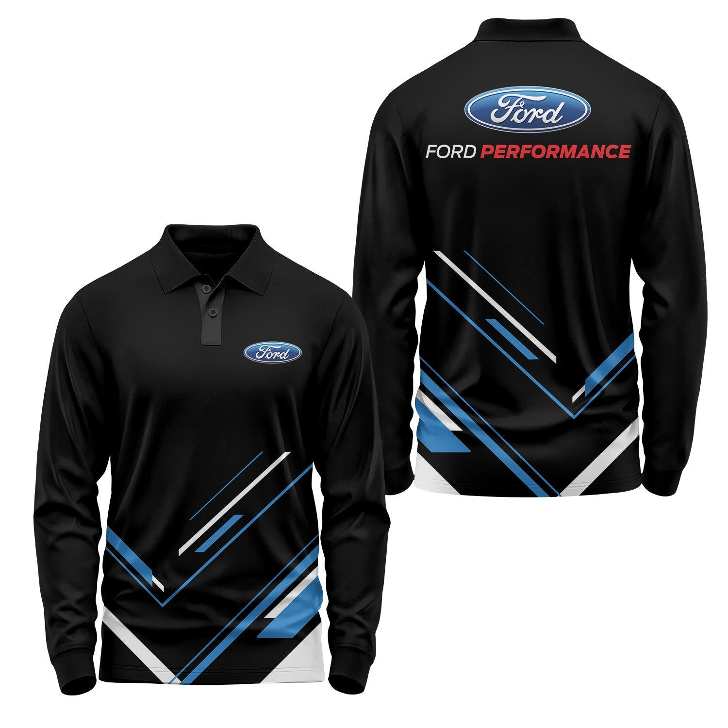 Ford Long Sleeve Polo USPL150