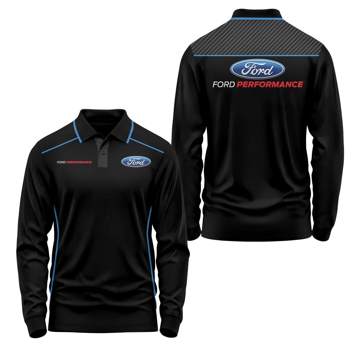 Ford Long Sleeve Polo USPL146