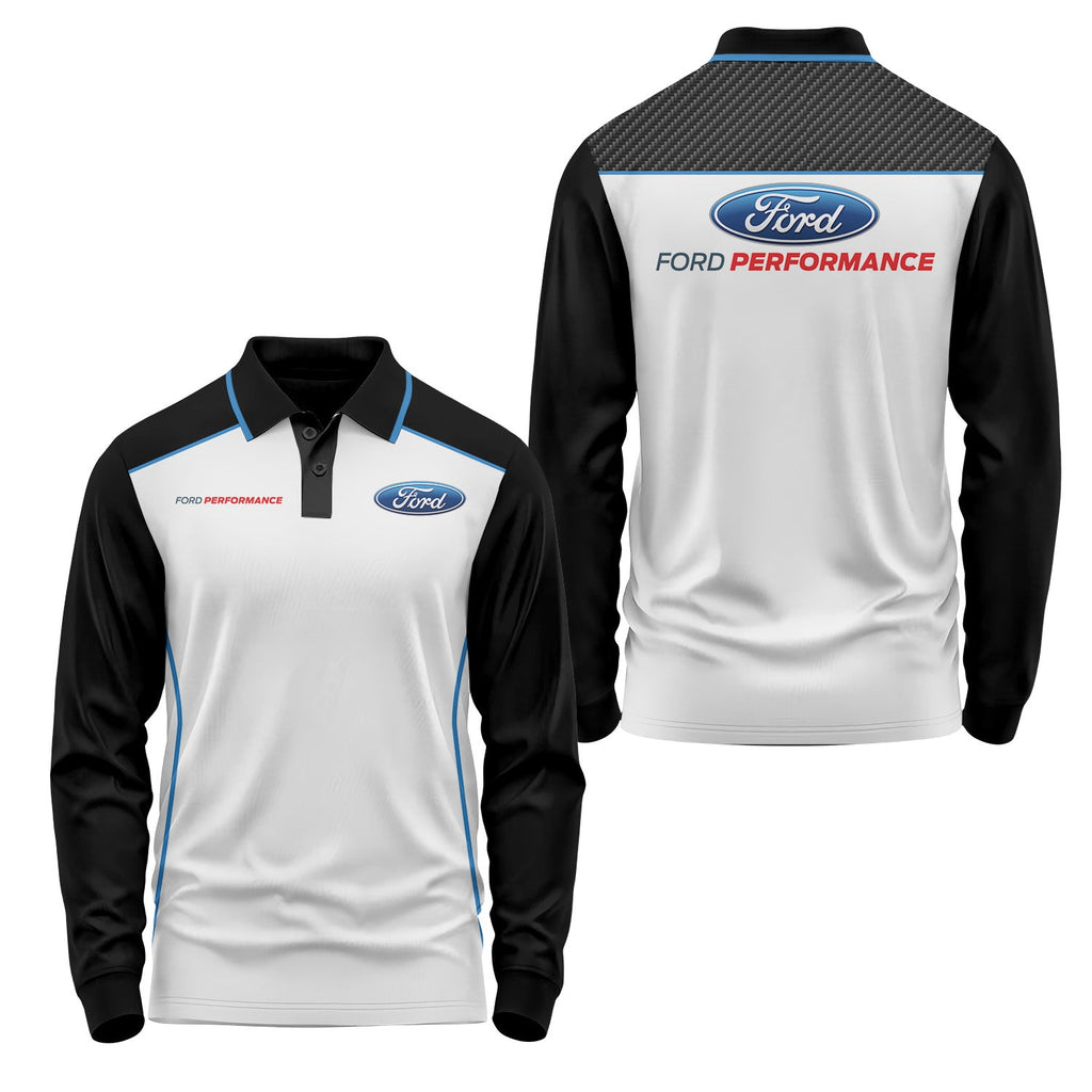 Ford Long Sleeve Polo USPL147