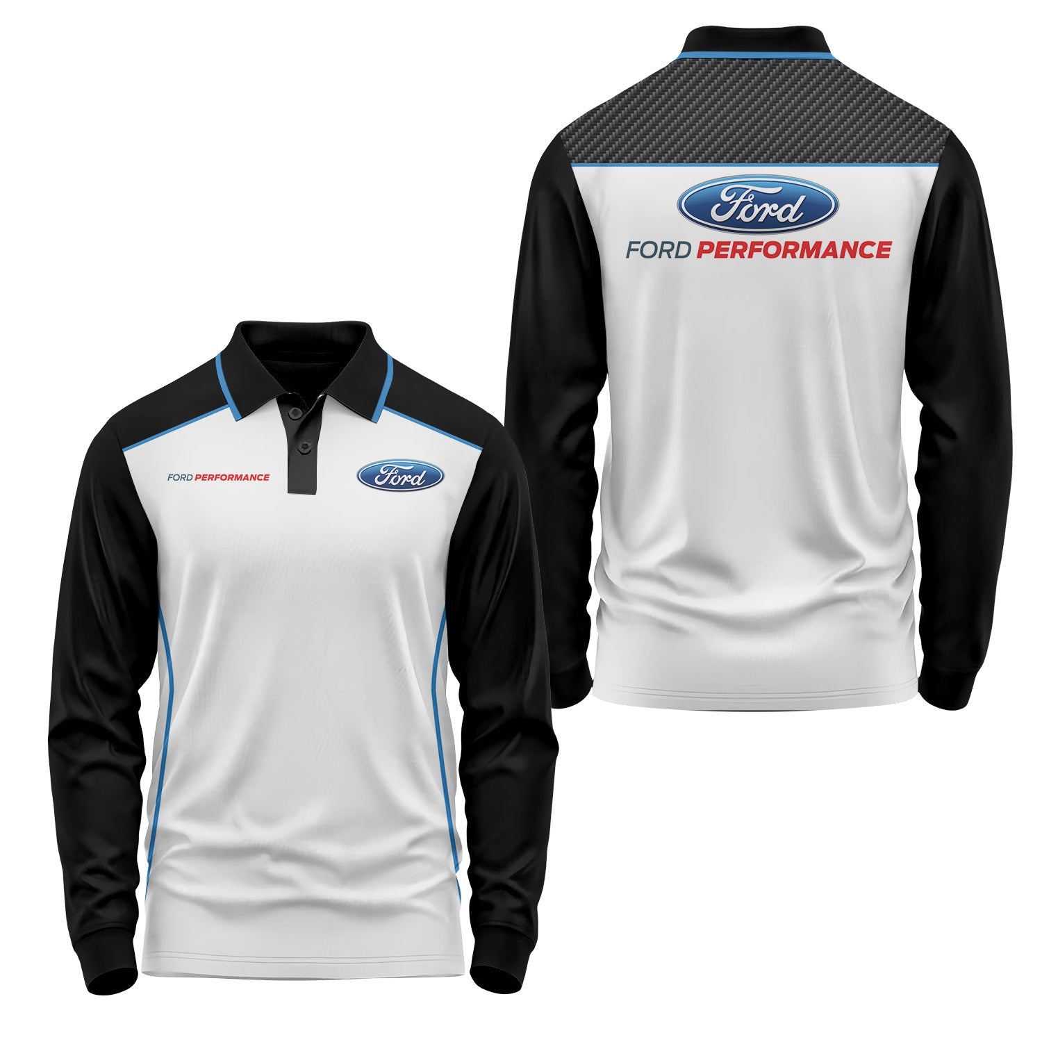 Ford Long Sleeve Polo USPL147