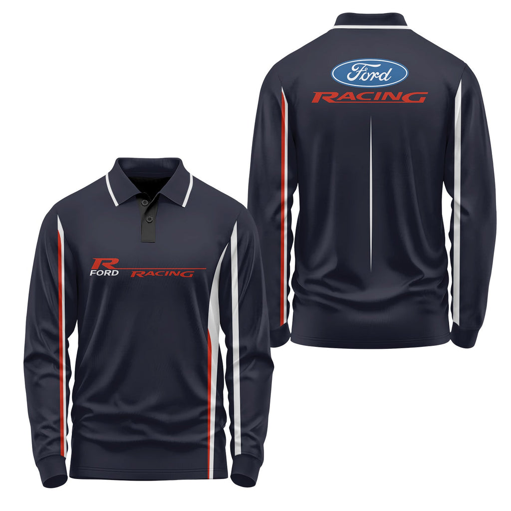 Ford Long Sleeve Polo USPL167