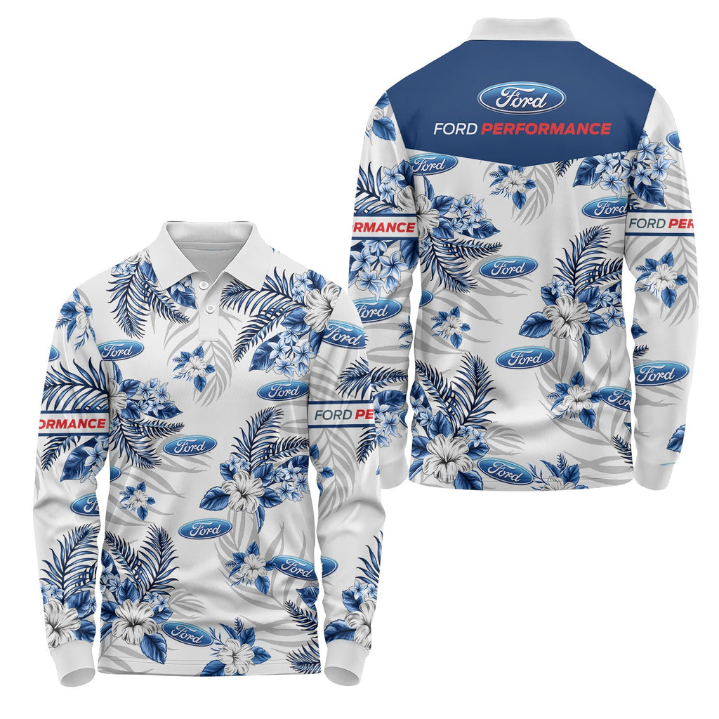Ford Long Sleeve Polo USPL187