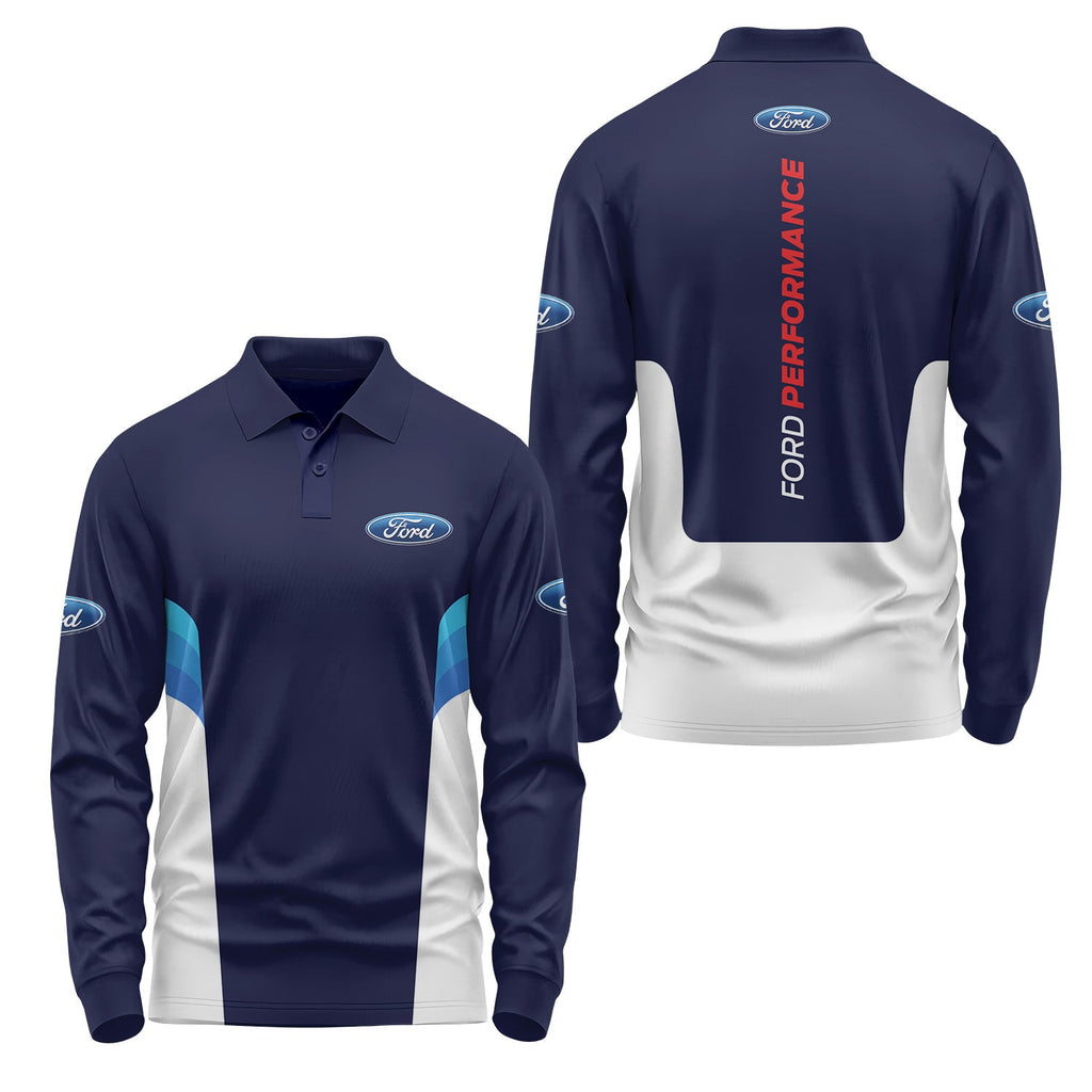 Ford Long Sleeve Polo USPL177