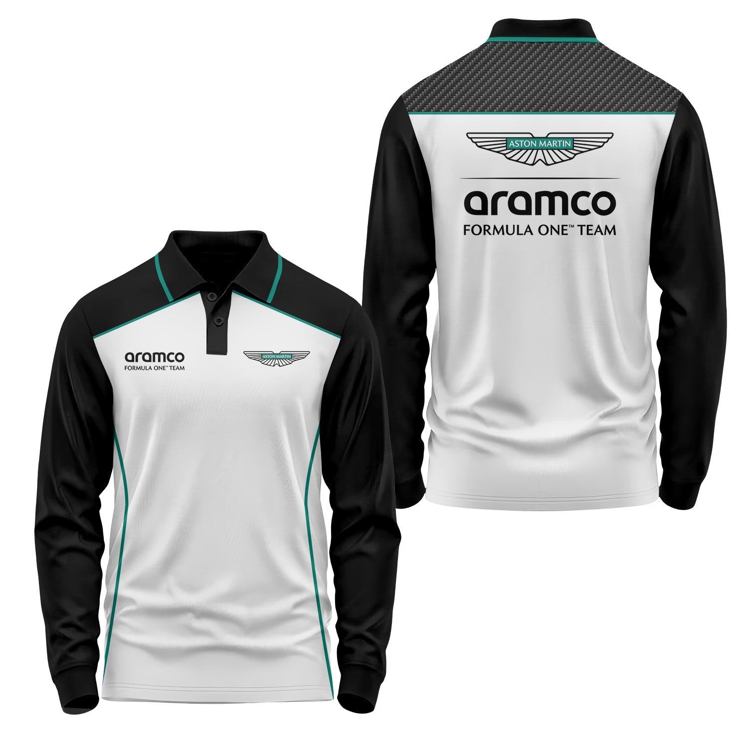 Aston Martin Long Sleeve Polo USPL311