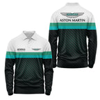 Aston Martin Long Sleeve Polo USPL327