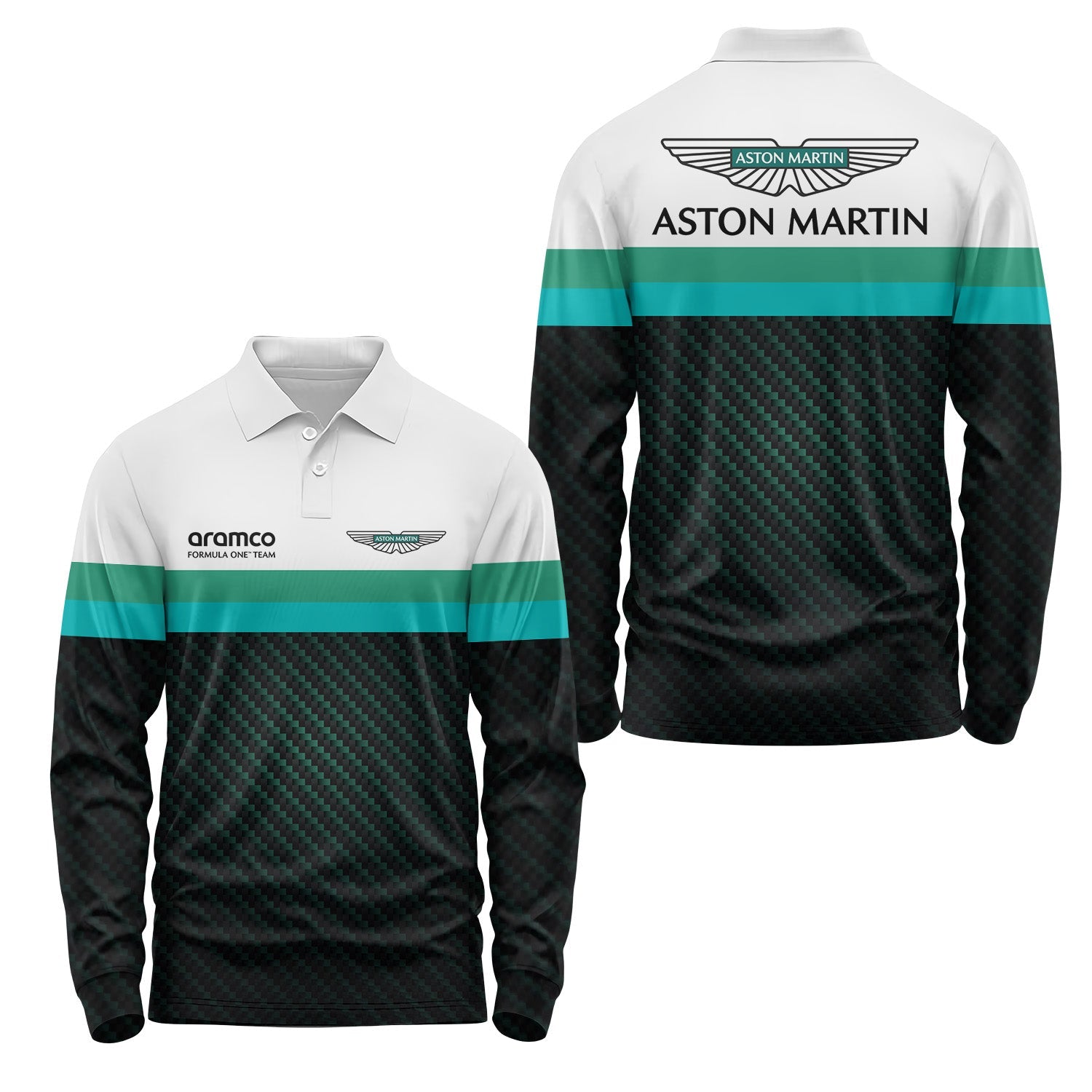 Aston Martin Long Sleeve Polo USPL327