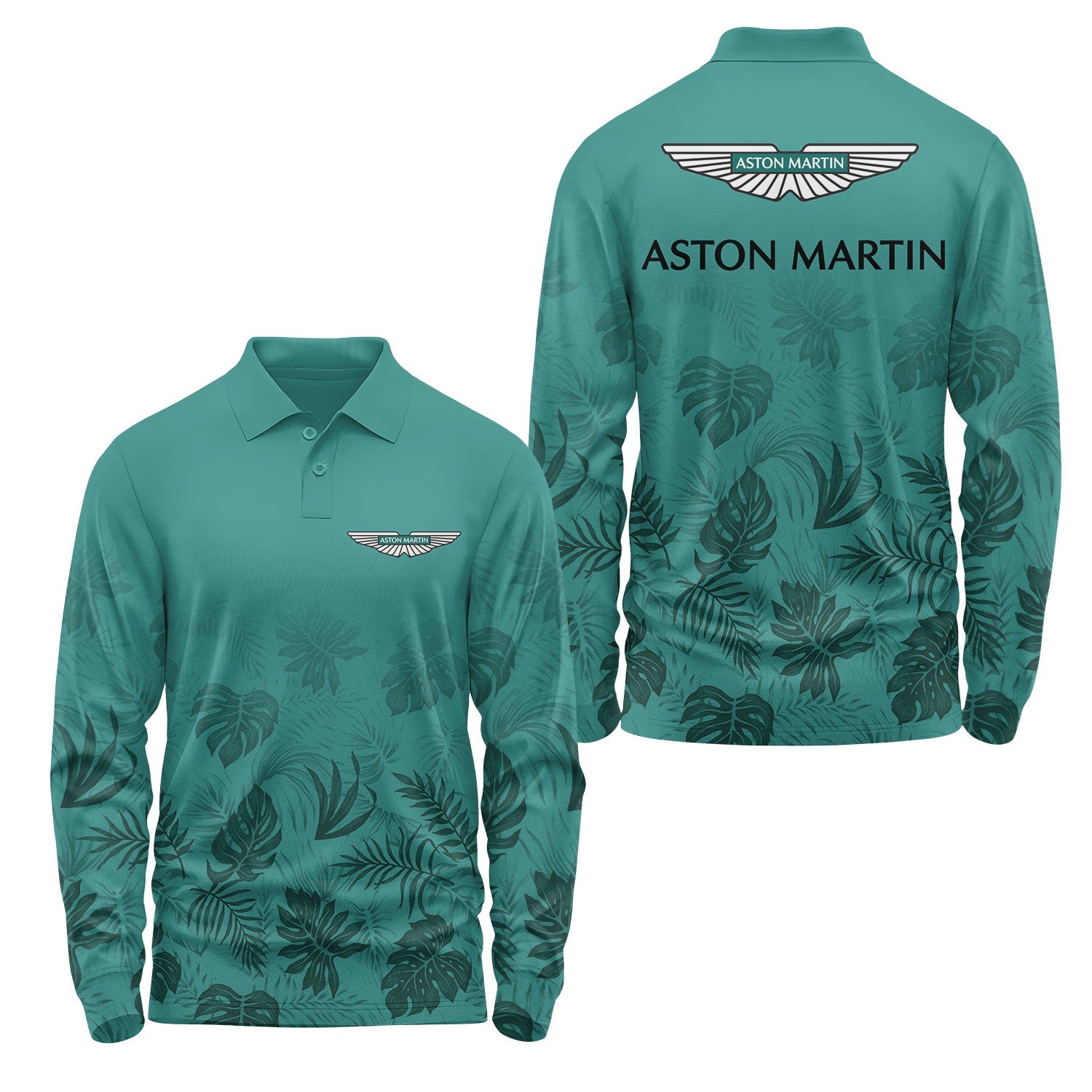 Aston Martin Long Sleeve Polo USPL338