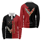 Corvette Long Sleeve Polo USPL357