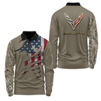 Corvette Long Sleeve Polo USPL359