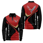 Corvette Long Sleeve Polo USPL364
