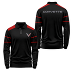 Corvette Long Sleeve Polo USPL378