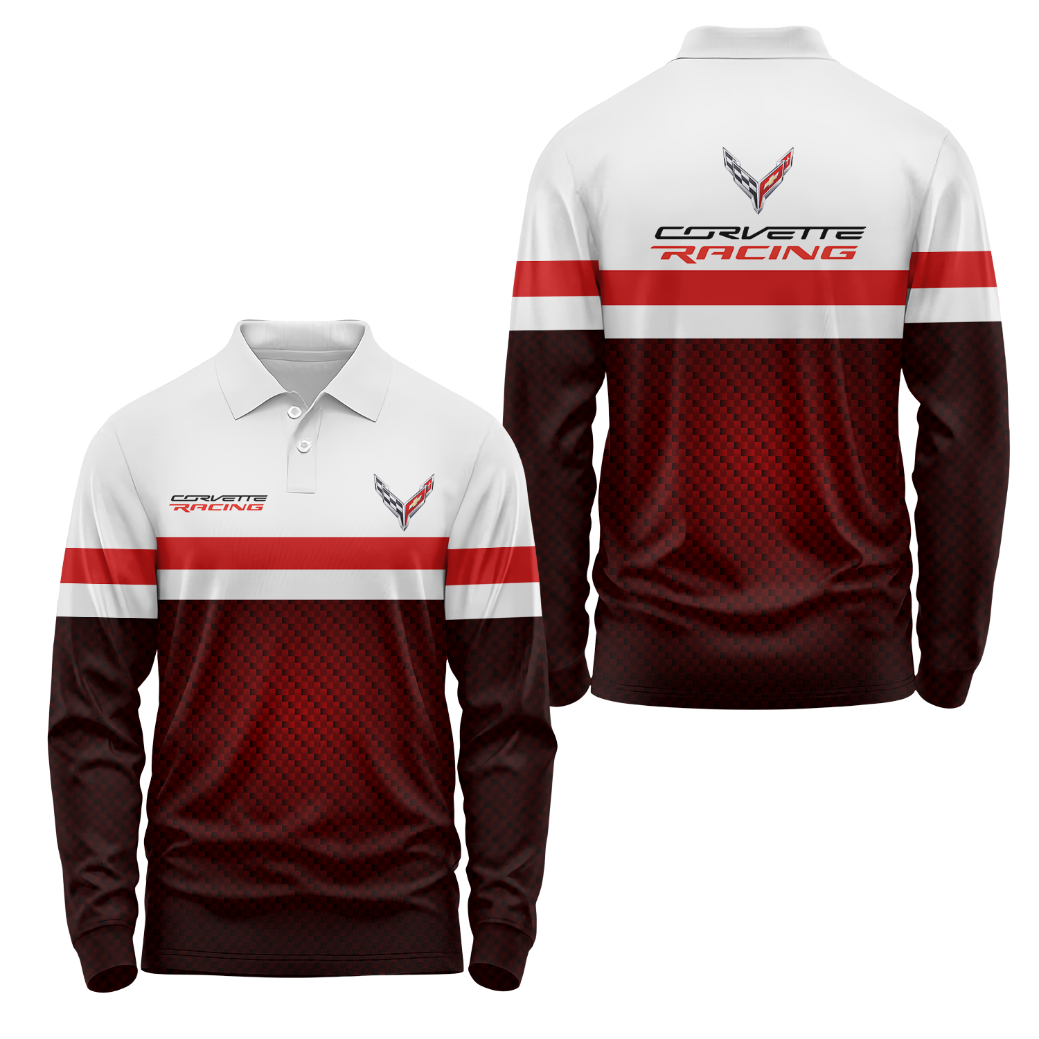 Corvette Long Sleeve Polo USPL394