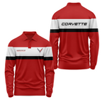 Corvette Long Sleeve Polo USPL401