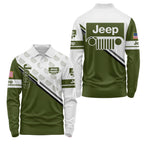 Jeep Long Sleeve Polo USPL417