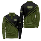 Jeep Long Sleeve Polo USPL420
