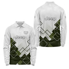 Jeep Long Sleeve Polo USPL445