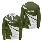 Jeep Long Sleeve Polo USPL444