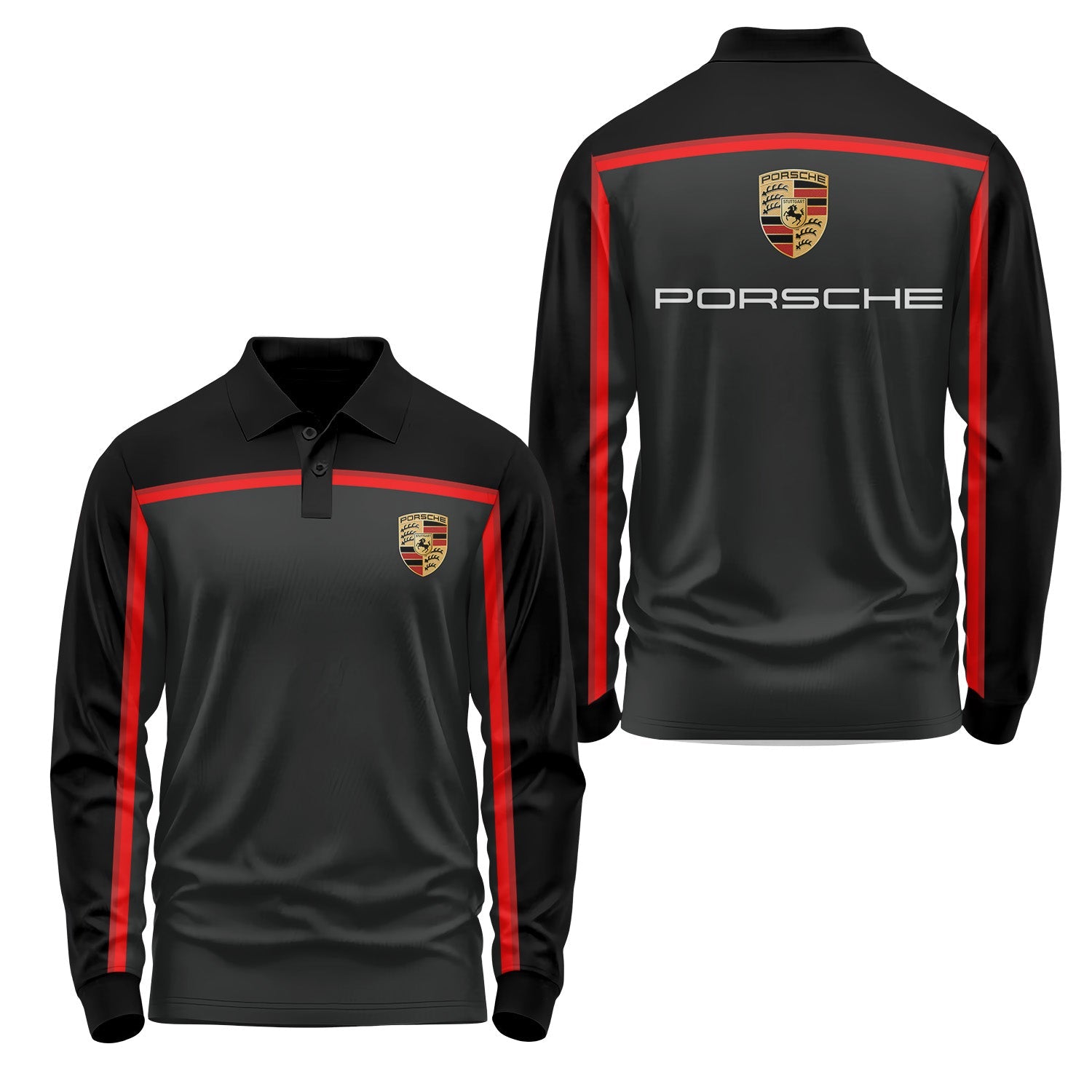 PORS Long Sleeve Polo USPL531