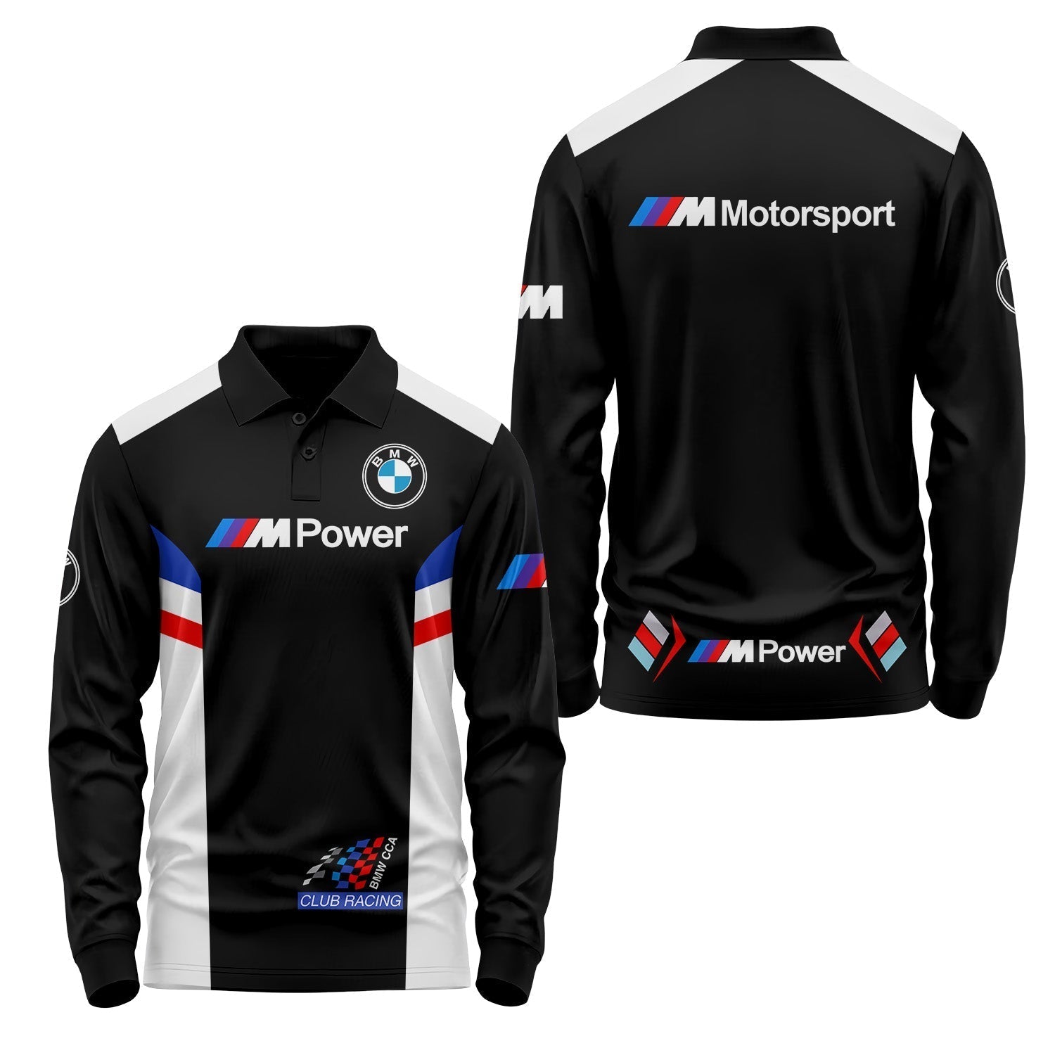 BMW Long Sleeve Polo USPL552
