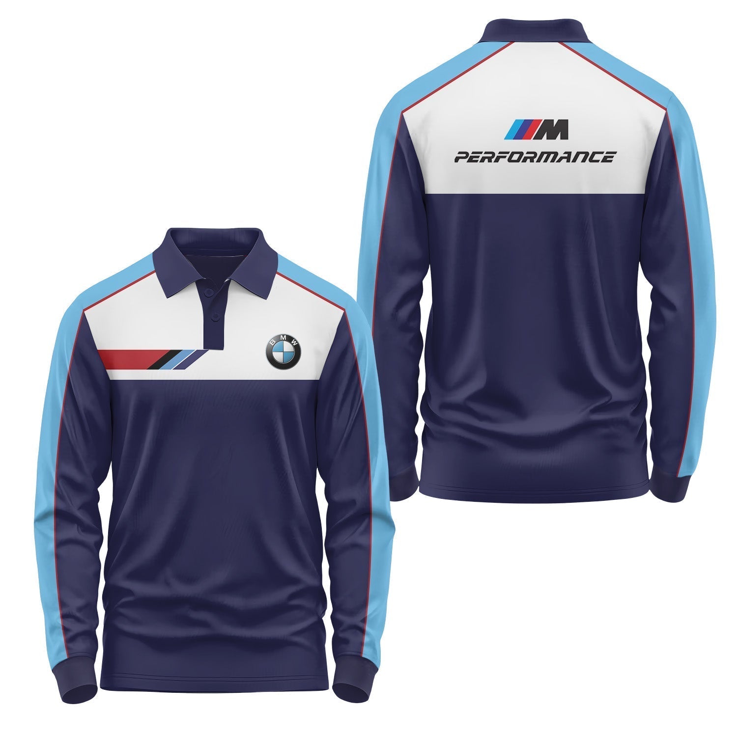BMW Long Sleeve Polo USPL561