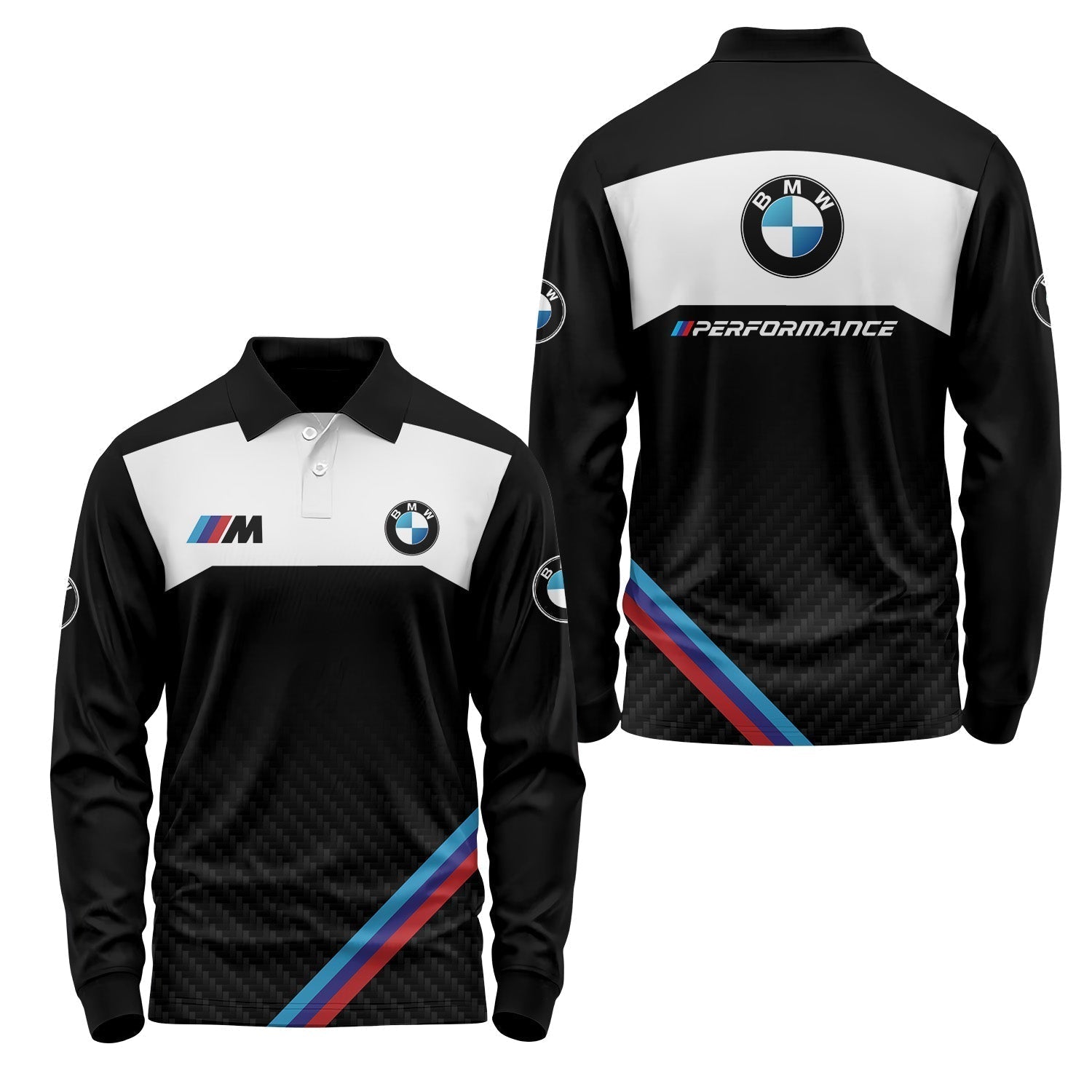 BMW Long Sleeve Polo USPL573