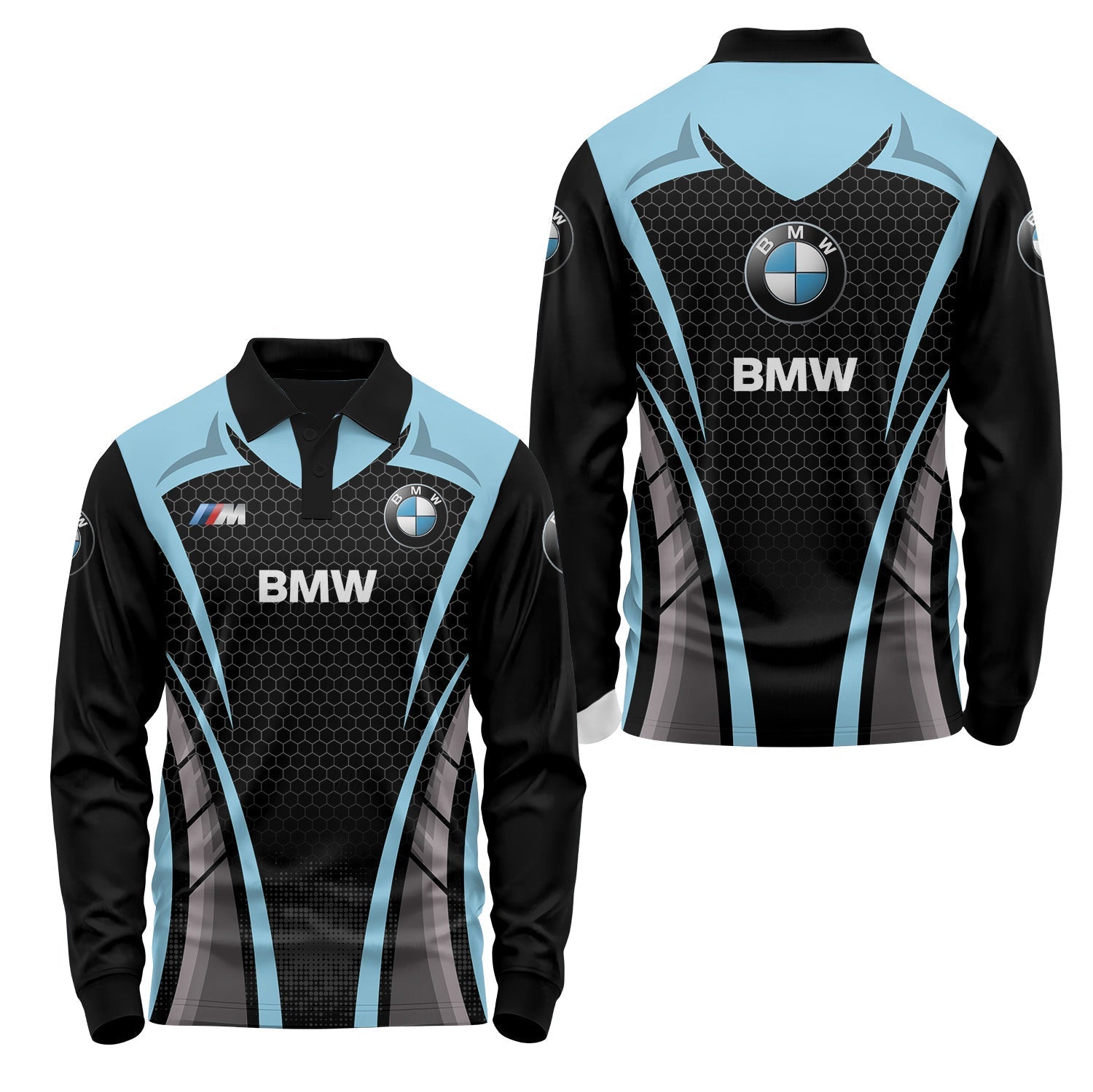 BMW Long Sleeve Polo USPL590