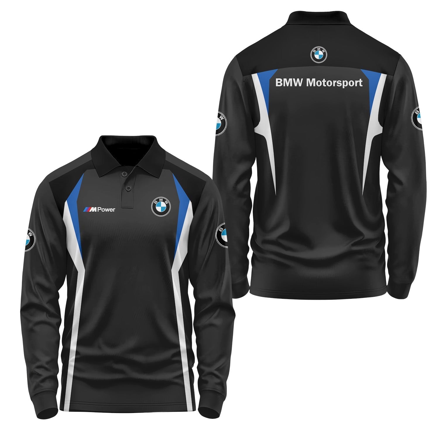 BMW Long Sleeve Polo USPL576